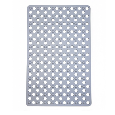HOUSEWARE NON-SLIP Bath Mat 72CM X 37CM GREY
